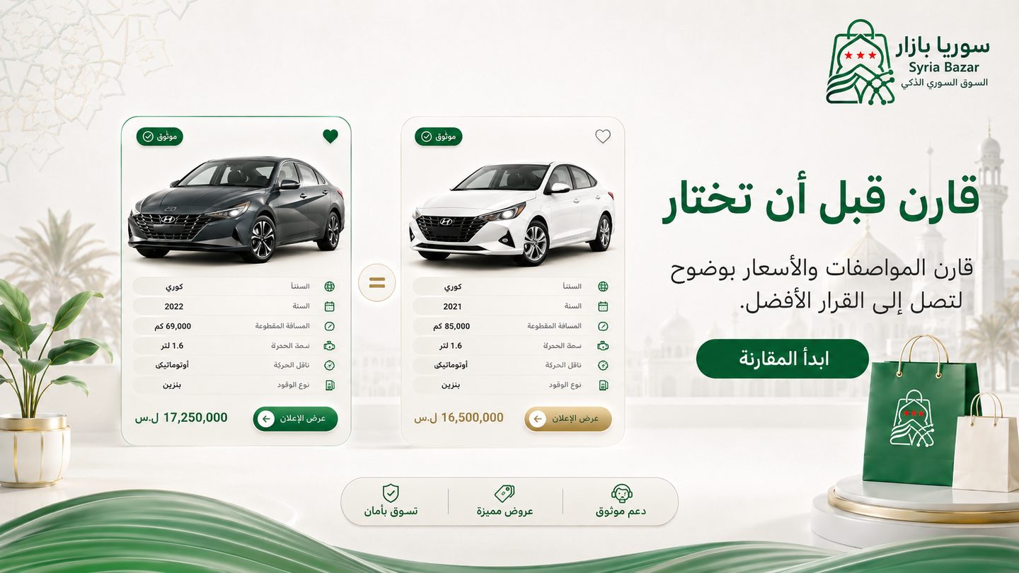 قارن الإعلانات بسهولة